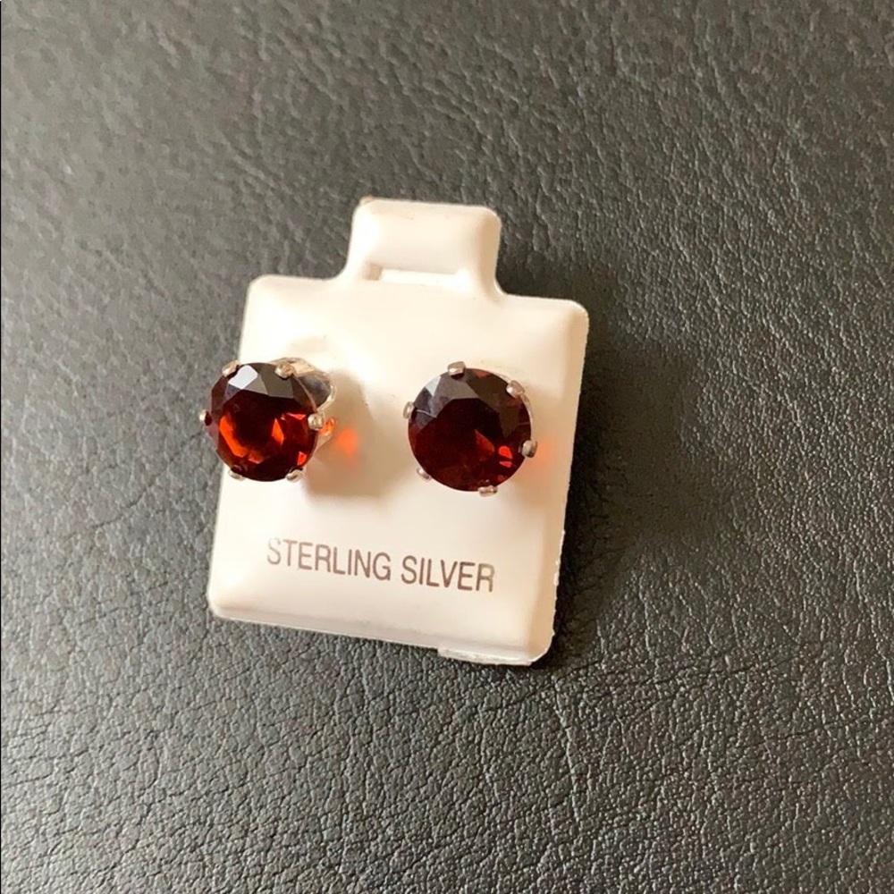 Amber earrings